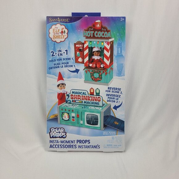 Elf on the Shelf 2-in-1 Insta-Moment Polar Props Hot Cocoa Shrinking Machine - Picture 1 of 9